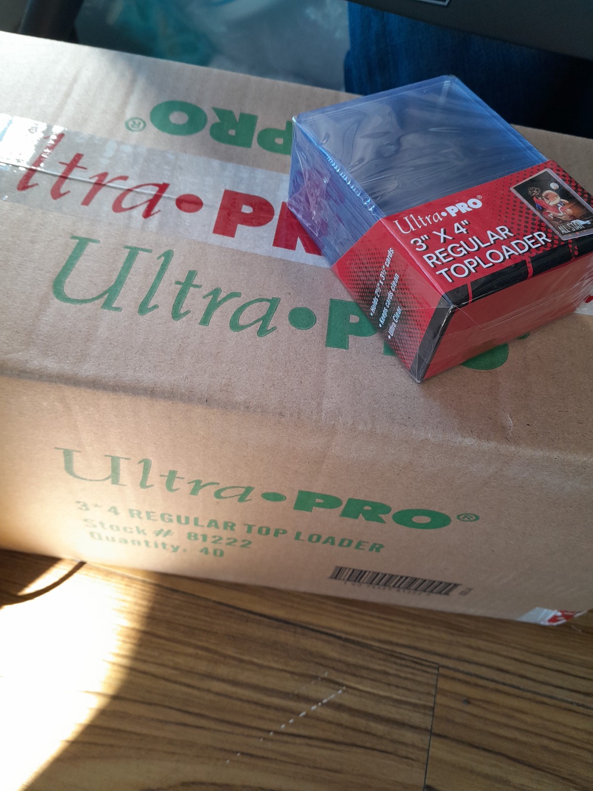 1000 top loaders sealed case 40 packs of 25 ultra pro high quality