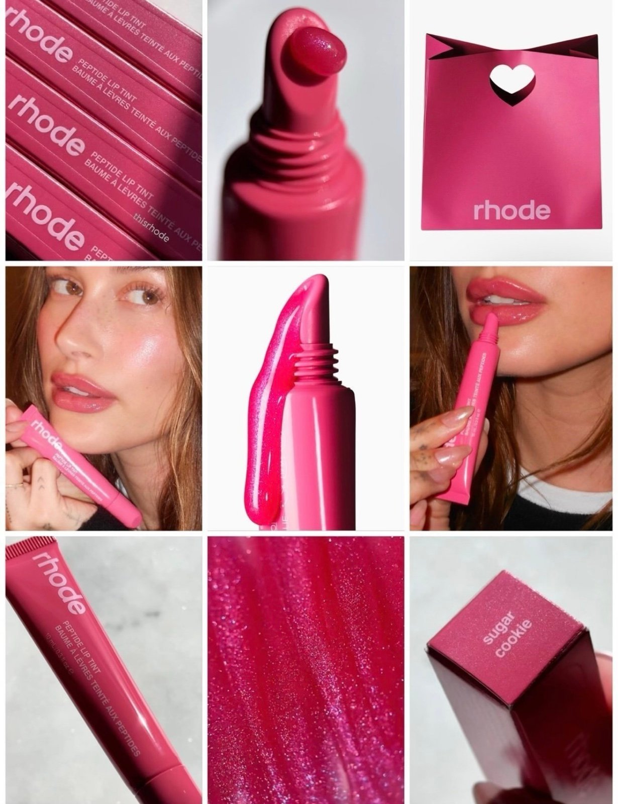 rhode skin | hot pink + sugary sweet 🩷 sugar cookie is our