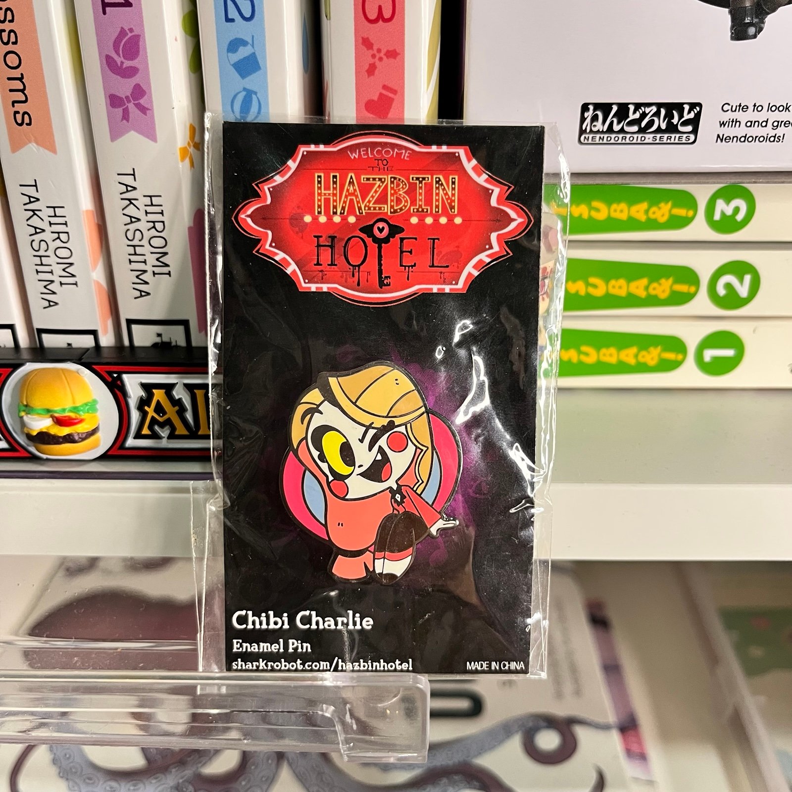 Chibi Heart Charlie Pin