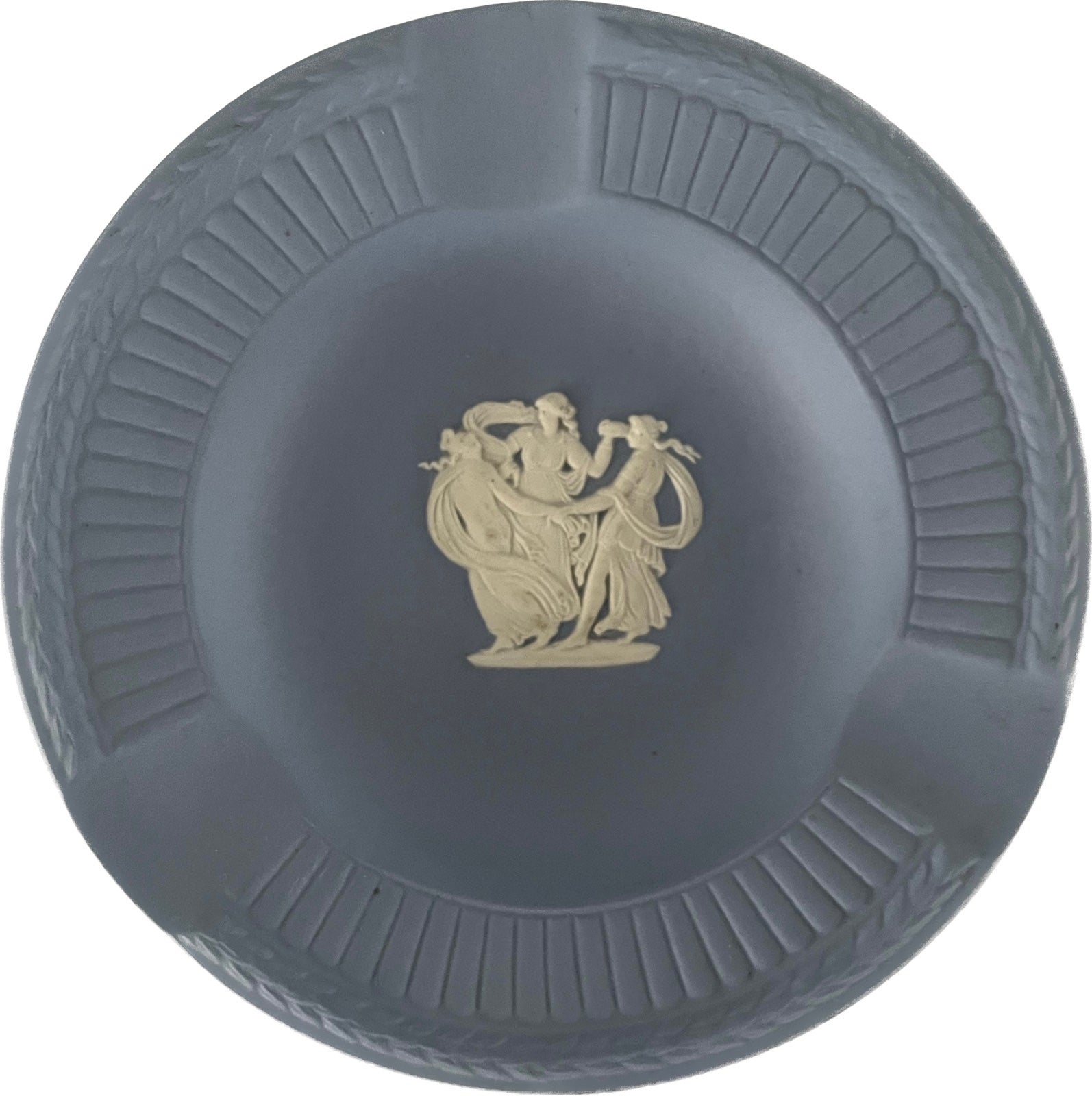 Vintage Wedgwood small blue dishes set of 2