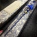 Beautiful Vintage Murano Glass Handmade Pen and Ink Set Blue