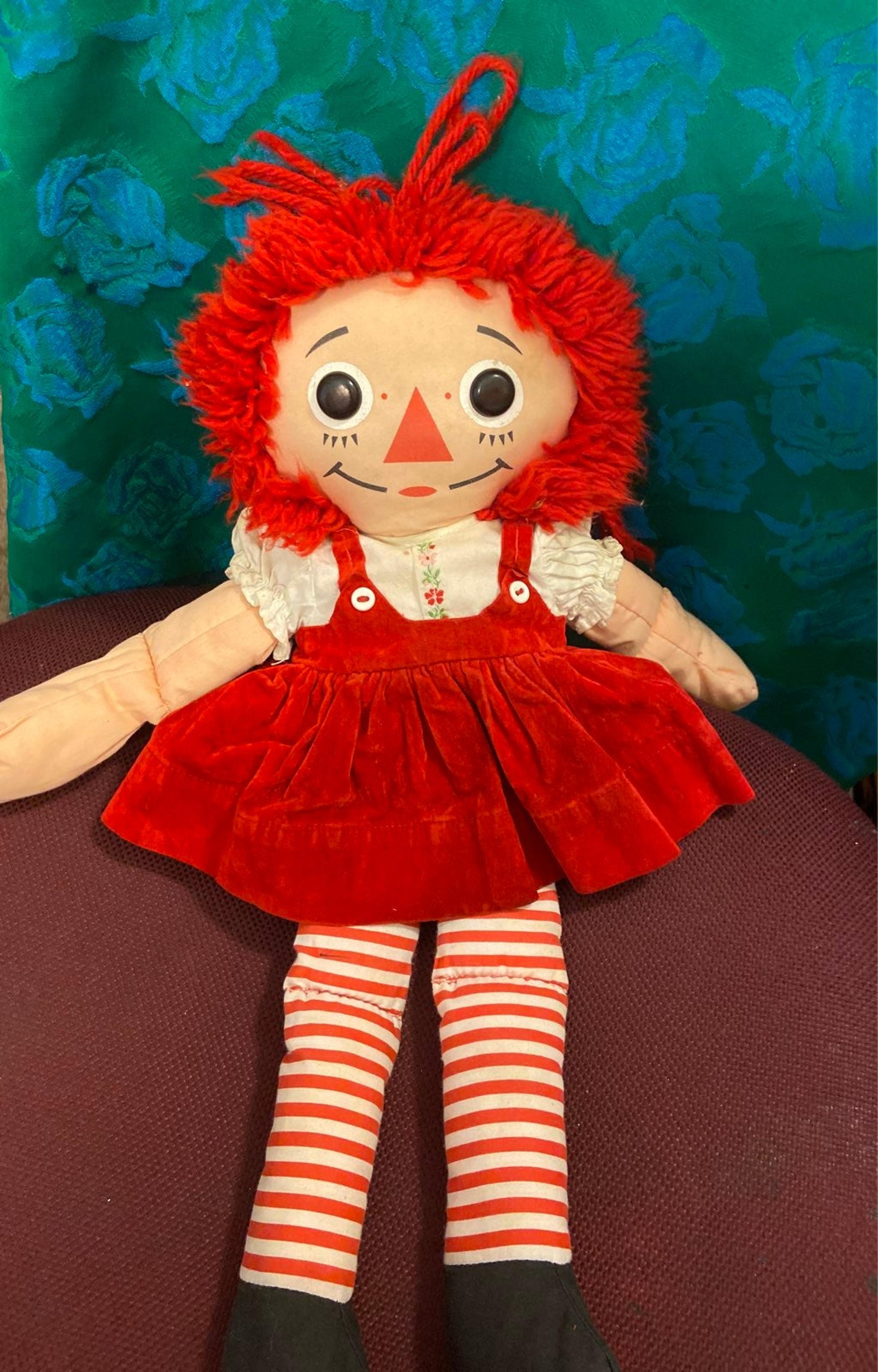 18" raggedy ann playskool 1980s