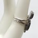 Vintage Sterling Silver Ring With Blue Turquoise Red Coral Stones Feather Size 5