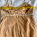 How & Wen VTG Y2K Velvet Silk Cami Babydoll Top NWT