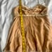 How & Wen VTG Y2K Velvet Silk Cami Babydoll Top NWT