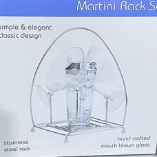 Martini rack set (6 pieces) NIB