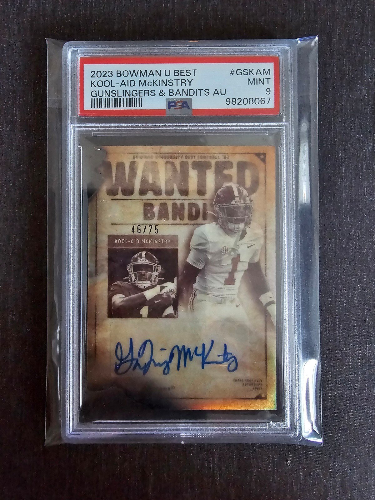Kool-Aid McKinstry rookie card