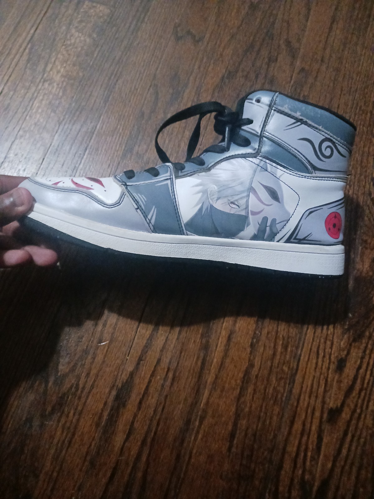 Custom made Naruto sneakers
