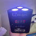 Chauvet DJ EZ Wedge Tri Battery Power Wireless LED Wash Lights