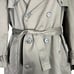 Vintage Towne London Fog Mens Trench Coat Double Breasted Liner Academia Size 42