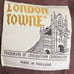 Vintage Towne London Fog Mens Trench Coat Double Breasted Liner Academia Size 42