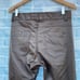Bevy Flog exposed button fly vegan leather pants size 30 /10