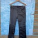 Bevy Flog exposed button fly vegan leather pants size 30 /10