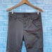Bevy Flog exposed button fly vegan leather pants size 30 /10