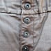 Bevy Flog exposed button fly vegan leather pants size 30 /10