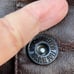 Bevy Flog exposed button fly vegan leather pants size 30 /10