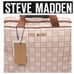Steve Madden Block Logo Weekender Cosmetic Case