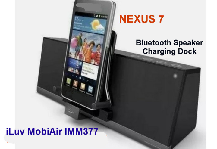 iLuv Speaker Dock Nexus 7 Radio TV