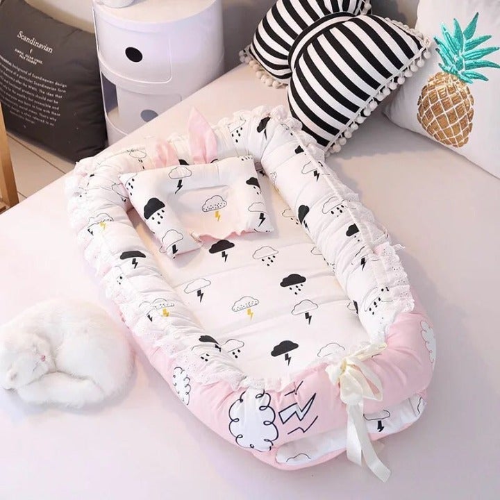 BABY GIRL BASSINET- PINK(1 left)