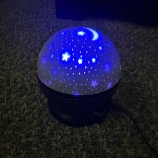 Star Projector 360 Degree Rotation - 4 LED Bulbs 16 Light Color Changing