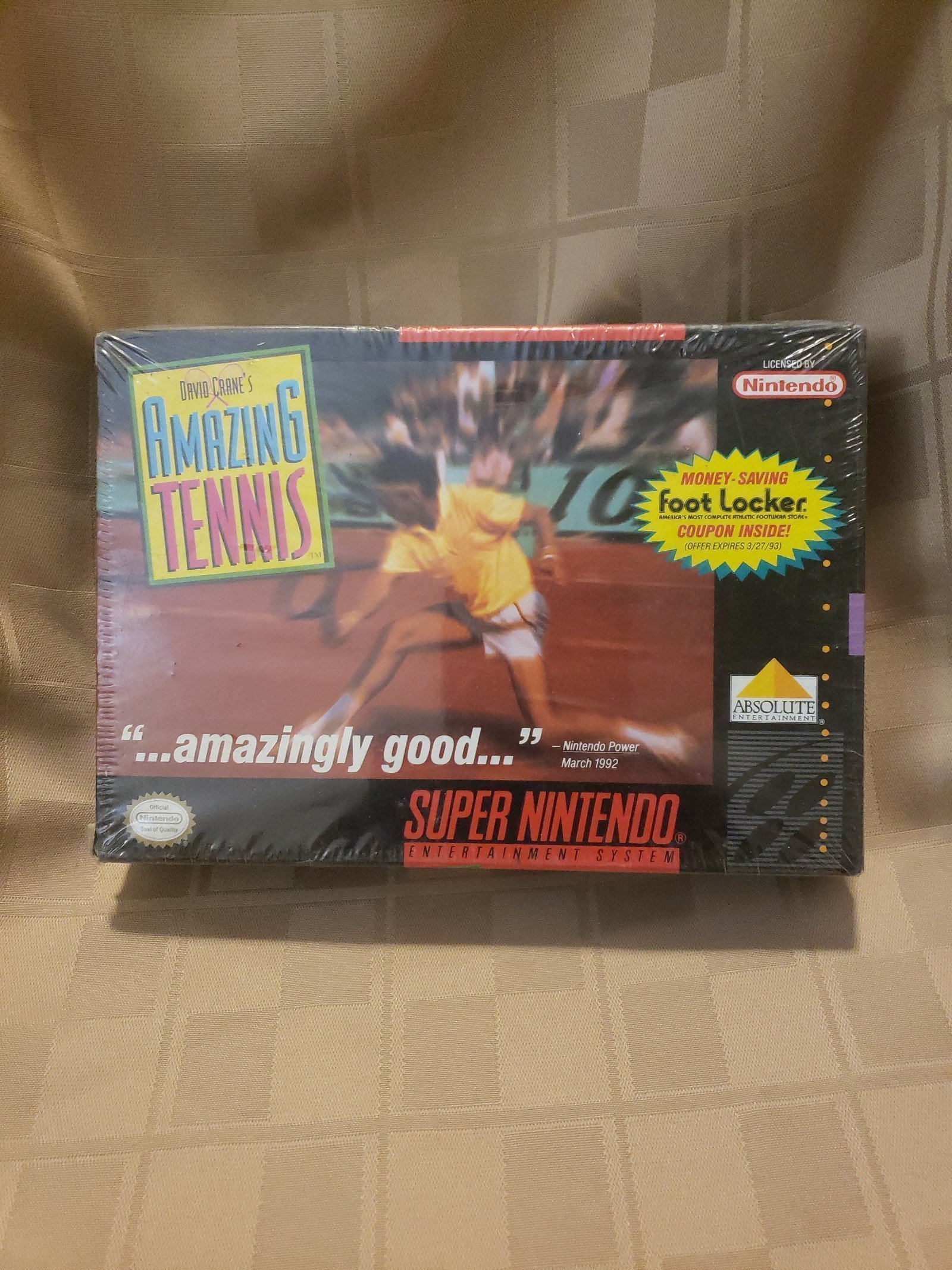 SUPER NINTENDO SEALED GAME
