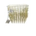 Birch & Vine Gold Wire Small Rectangular Organizer Storage Baskets Set 10 Office