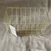 Birch & Vine Gold Wire Small Rectangular Organizer Storage Baskets Set 10 Office