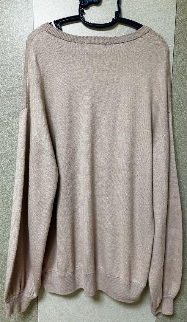 Rosemuse RM logo knit, size L, pink. Other