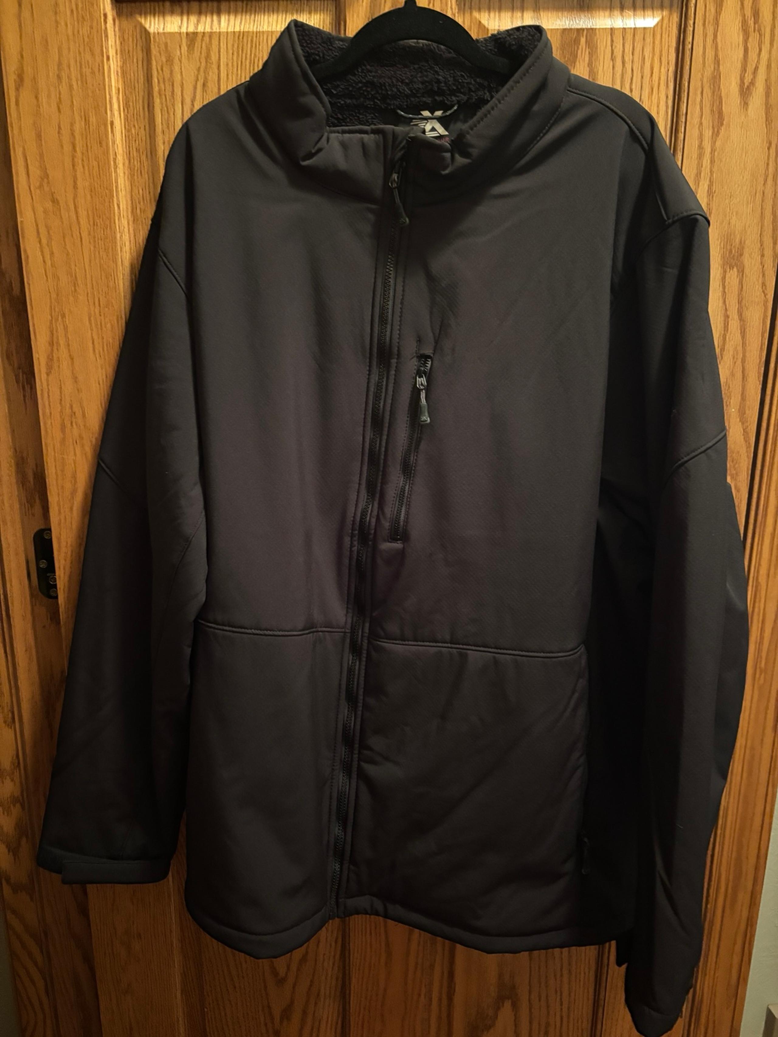 ZeroXposur New Black Fleece Lined Jacket