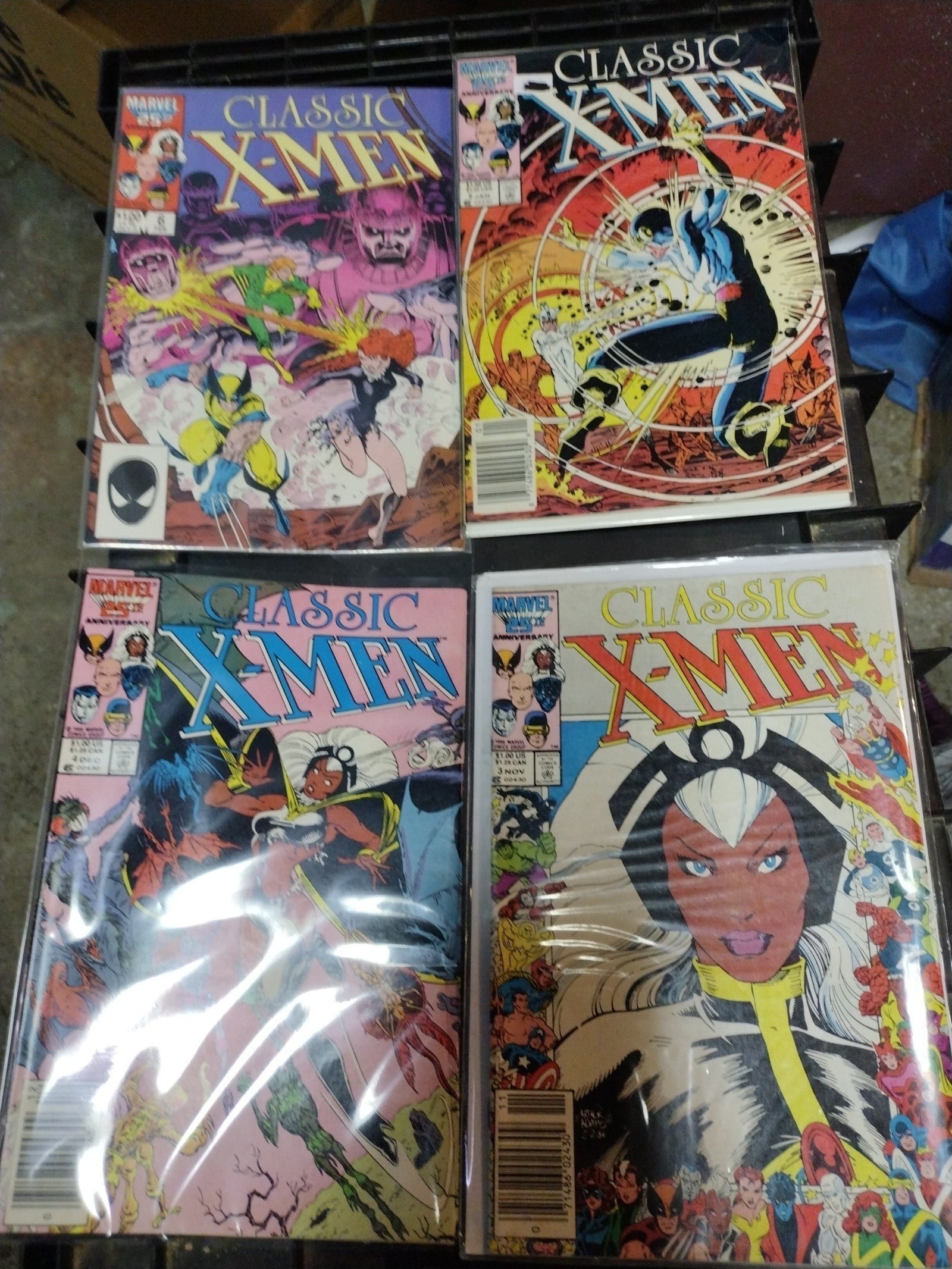 X-Men Classic, #1-18,25-27; 22 lot, Marvel, excellent condition, FREE shipping