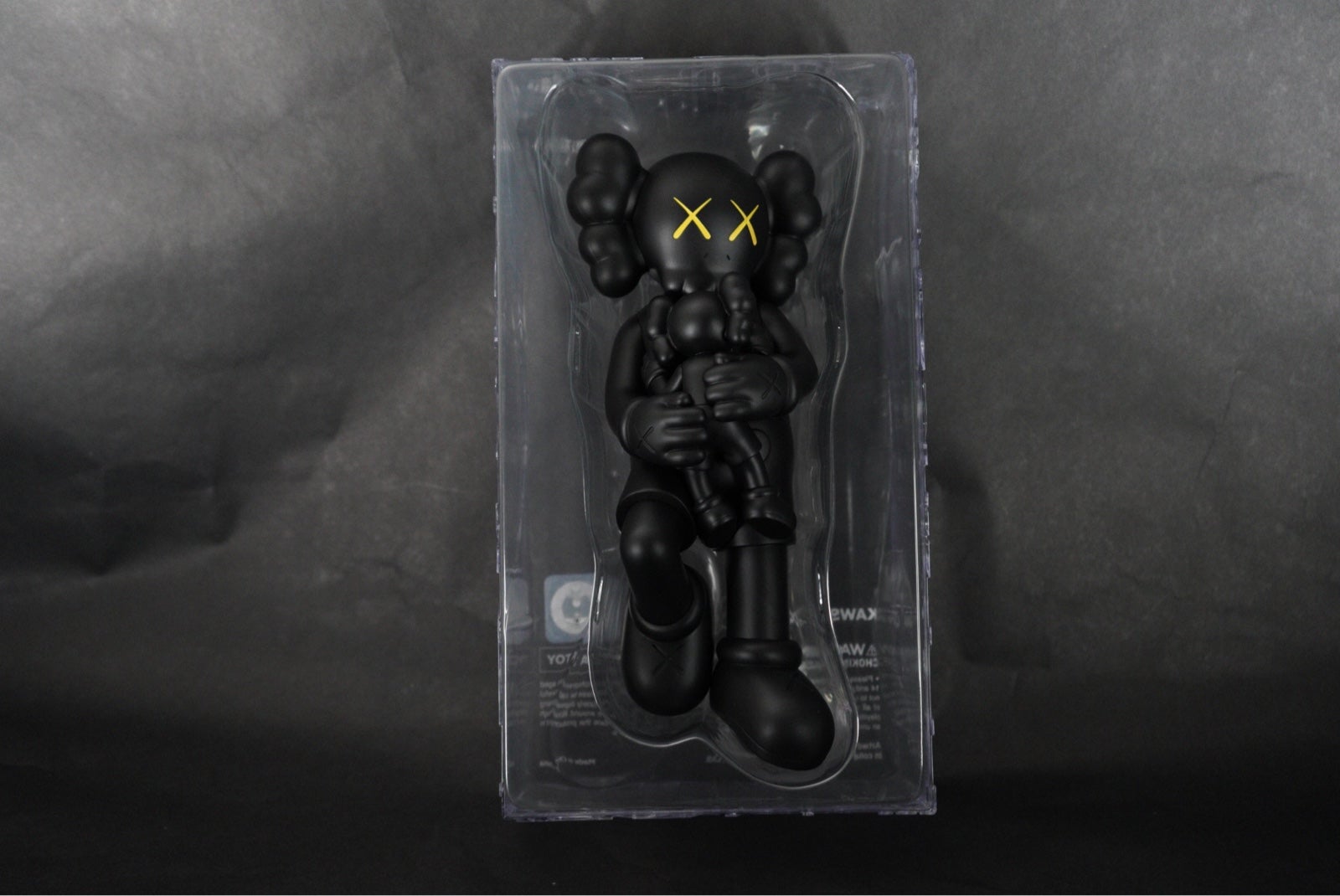 Kaws Holiday Singapore Vinyl Figure Black 2021 With Original