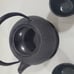 Tetsubin Japanese Tea Kettle Pot Cast Iron Hobnail Design Small Vintage