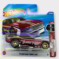 Hot Wheels New 2025 Super Treasure Hunt '71 Mustang Funny Car Short Card
