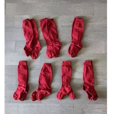 Nike Classic Knee High Soccer Socks Dri-Fit Red Youth 3Y-5Y