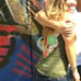Vintage Green Halter Top Womens Size S Multi-Color Floral Shirt TShirt