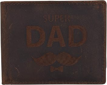 MRDP Super Dad Mens RFID Blocking Leather...