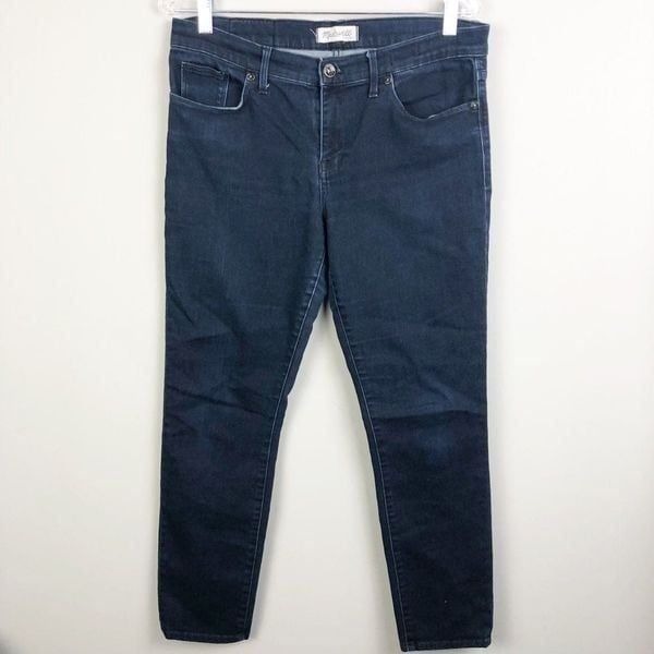 MADEWELL | Super Stretch Dark Wash Skinny Denim Jeans Women’s Size 31