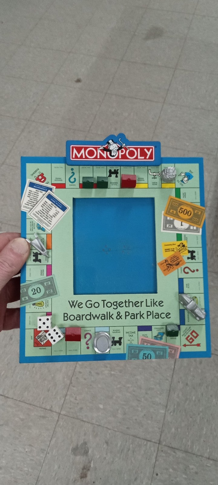 Vintage Monopoly photo frames rare