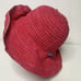 Wallaroo Petite Scrunchie women’s Panama Sun hat Pink White Polka Dot UPF 50+