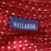 Wallaroo Petite Scrunchie women’s Panama Sun hat Pink White Polka Dot UPF 50+
