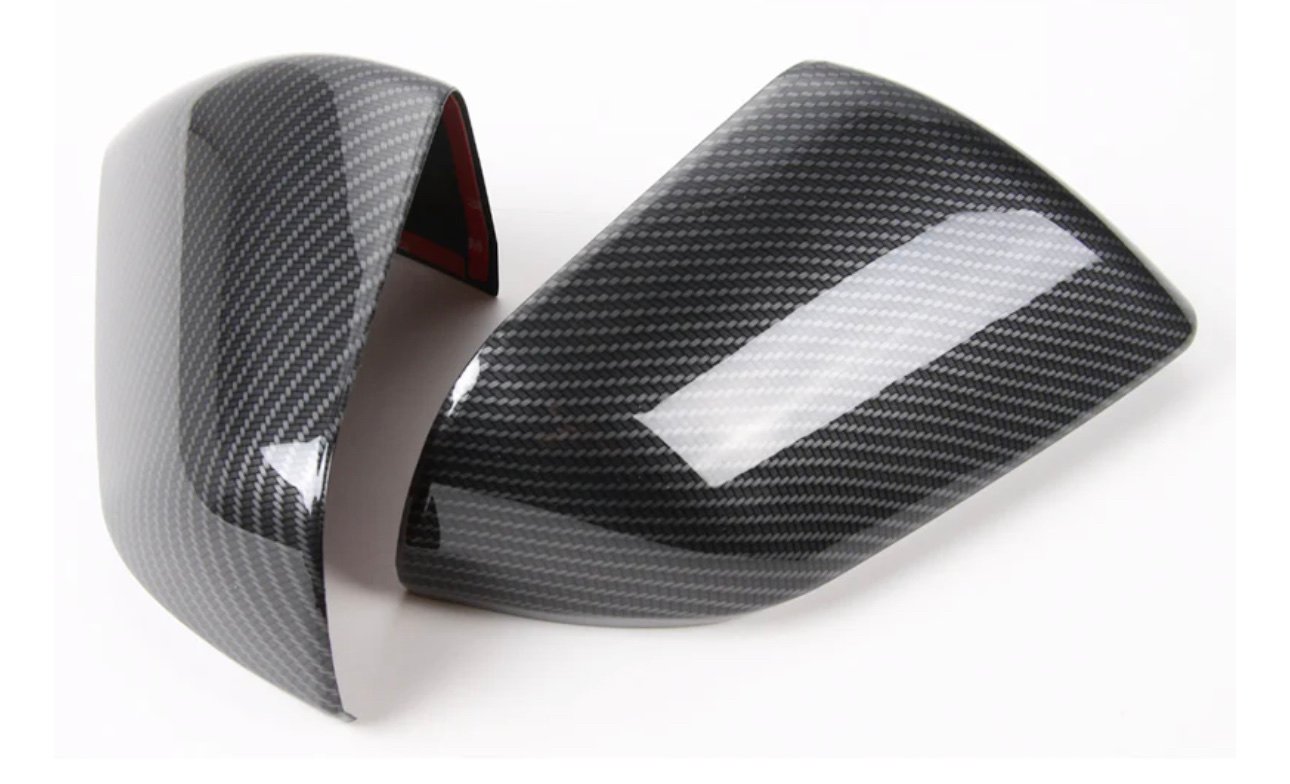 Carbon Fiber Mirror Caps | Tesla Model 3/Y