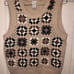Design History Knit and Crocheted Sleeveless Sweater Vest Large