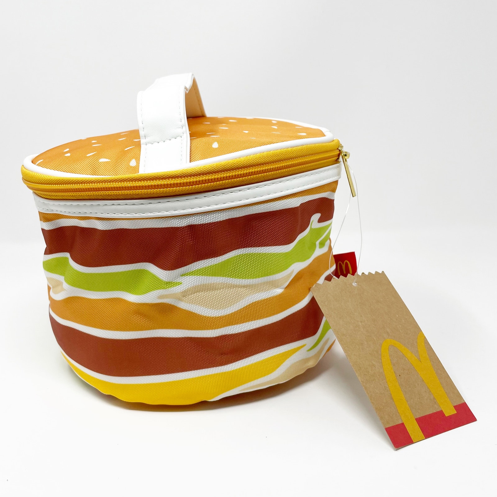 McDonald's Big Mac Top Handle Lunch Tote NEW w Tag 2019 Limited Edition RARE