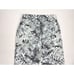 Chicos Linen Blend Palms Rolled Hem Crops Pant Women 10 NWT Pocket Elastic waist