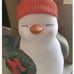 30 in Penguin With Wreath blowmold