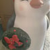 30 in Penguin With Wreath blowmold