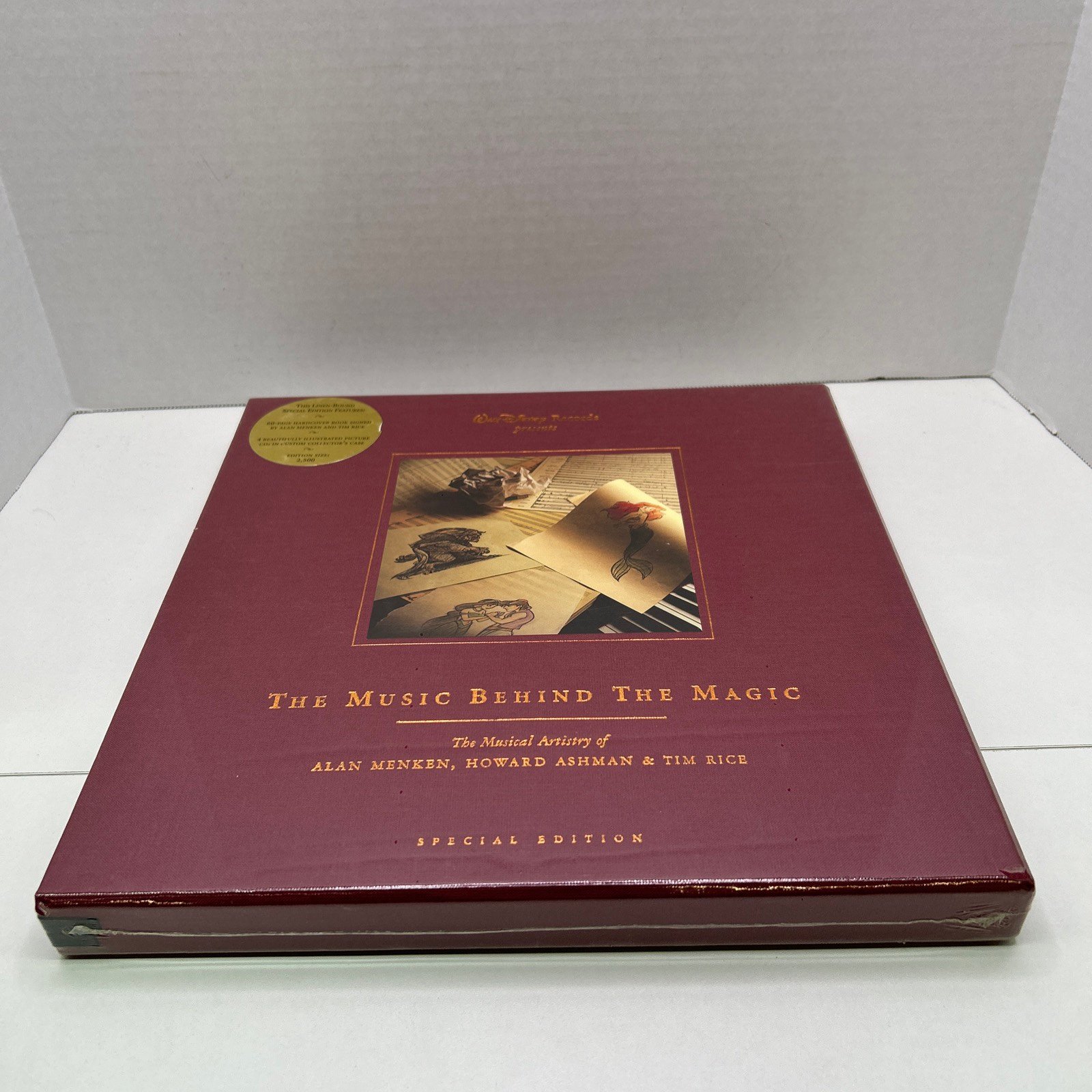 Walt Disney Records Presents: THE MUSIC BEHIND THE MAGIC Signed Limited SEALED