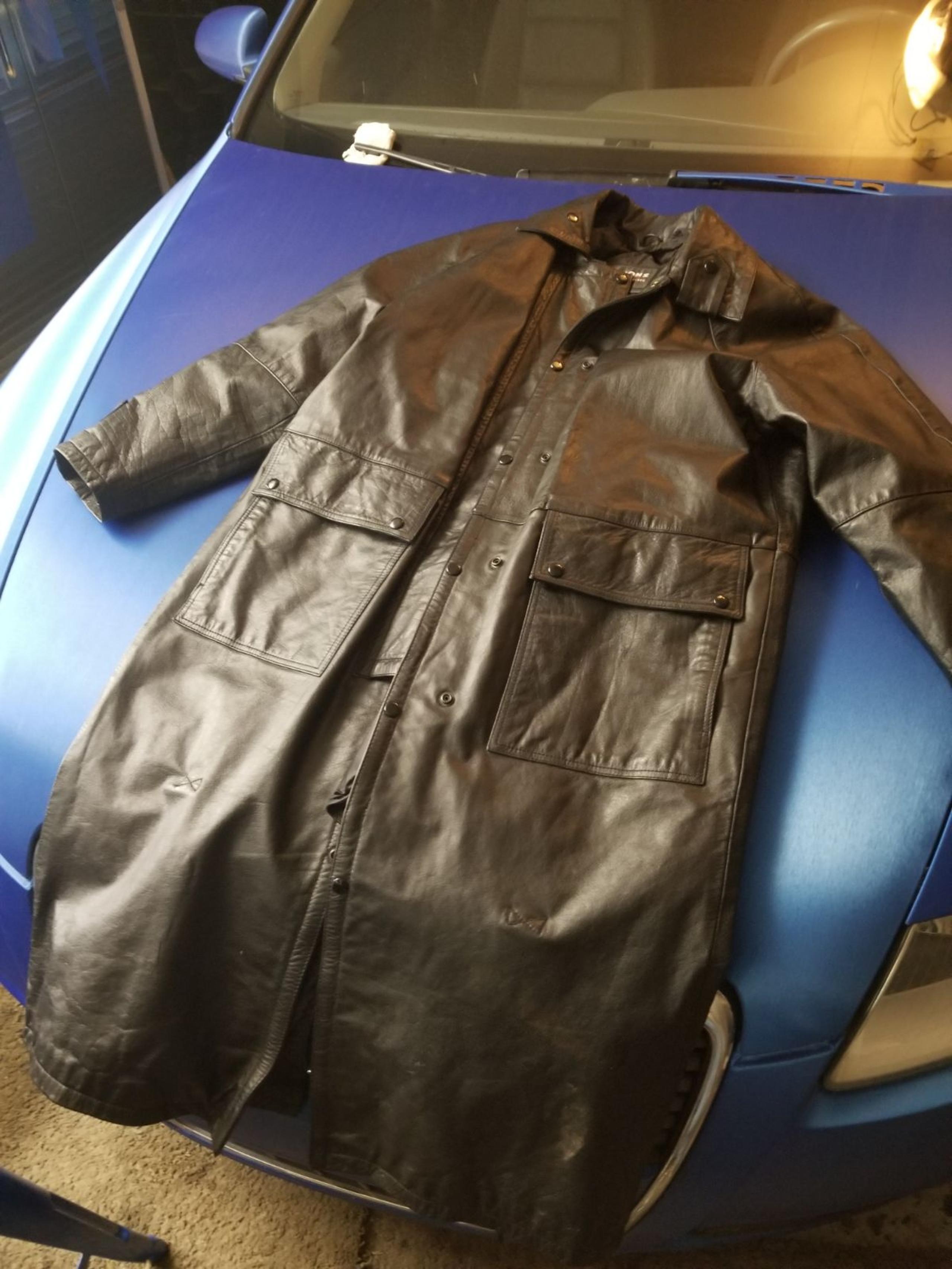Leather trench coat wilsons leather