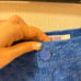ERL Pants Corduroy Poker's All-Over Print Blue