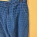 ERL Pants Corduroy Poker's All-Over Print Blue